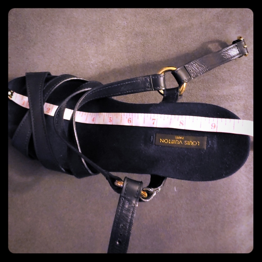 Louis Vuitton wedge sandal